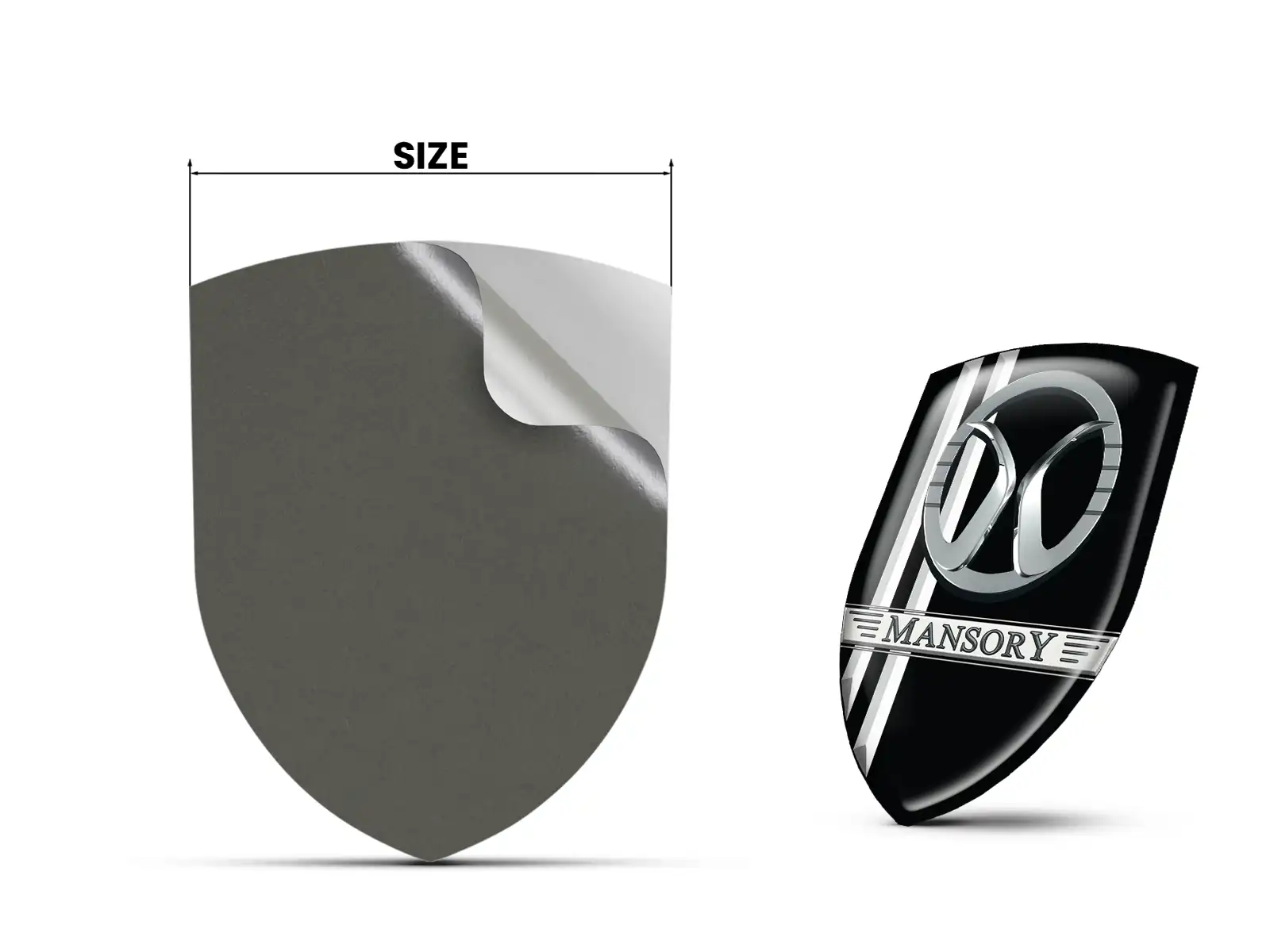 Mansory Impresión Pegatinas Edición Personalizable Resistente